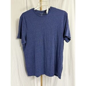 NWT  J-Crew Blue Short Sleeve T-shirt‎ Size Large Round Neck